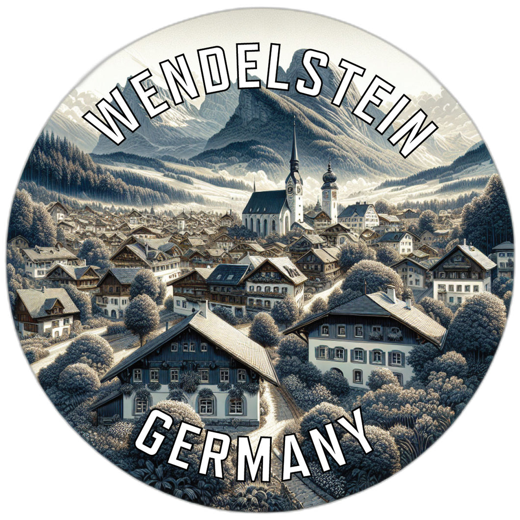 Wendelstein Germany Souvenir Vinyl Decal Sticker 2-Inch