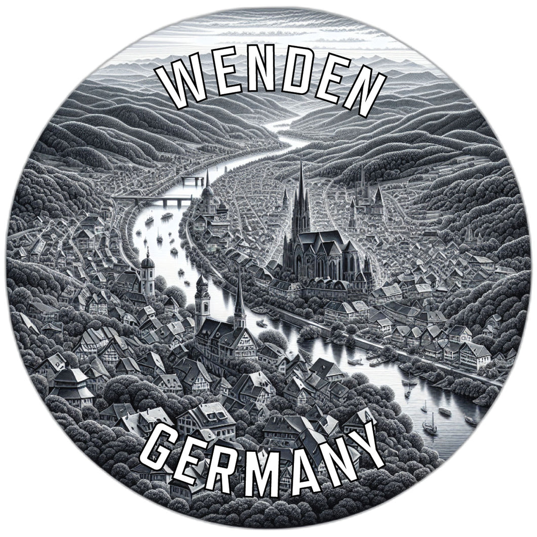 Wenden Germany Souvenir Vinyl Decal Sticker 6-Inch