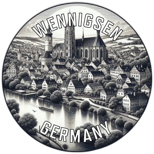 Wennigsen Germany Souvenir Vinyl Decal Sticker 2-Inch