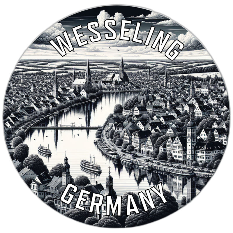 Wesseling Germany Souvenir Vinyl Decal Sticker 2-Inch