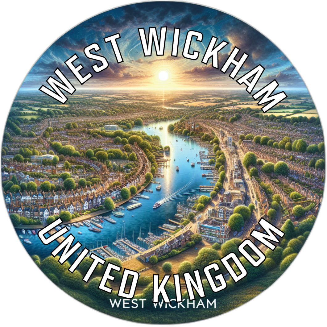 West Wickham United Kingdom Souvenir Vinyl Decal Sticker 2-Inch