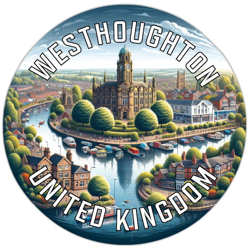 Westhoughton United Kingdom Souvenir Vinyl Decal Sticker 2-Inch