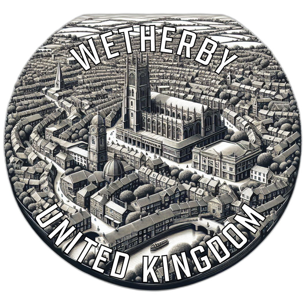 Wetherby United Kingdom Souvenir Vinyl Decal Sticker 6-Inch