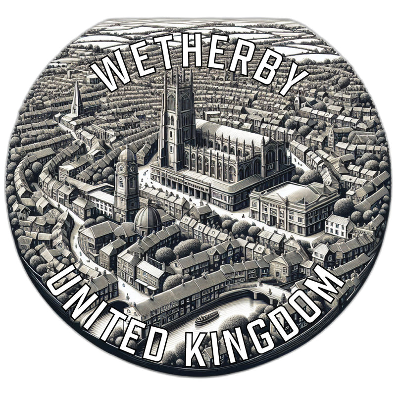 Wetherby United Kingdom Souvenir Vinyl Decal Sticker 6-Inch