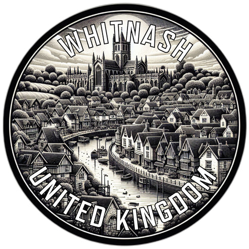 Whitnash United Kingdom Souvenir Vinyl Decal Sticker 2-Inch