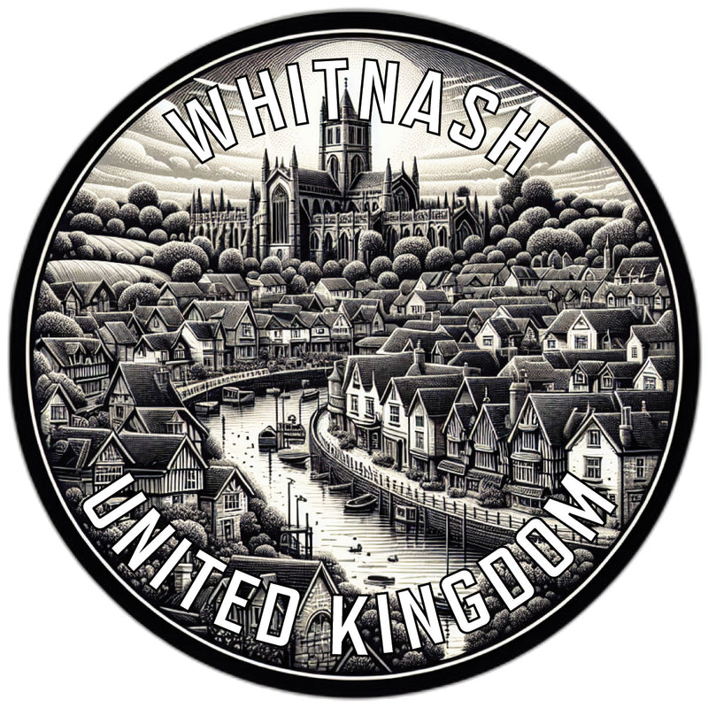 Whitnash United Kingdom Souvenir Die Cut Flat Magnet 2-Inch