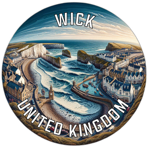 Wick United Kingdom Souvenir Vinyl Decal Sticker 2-Inch