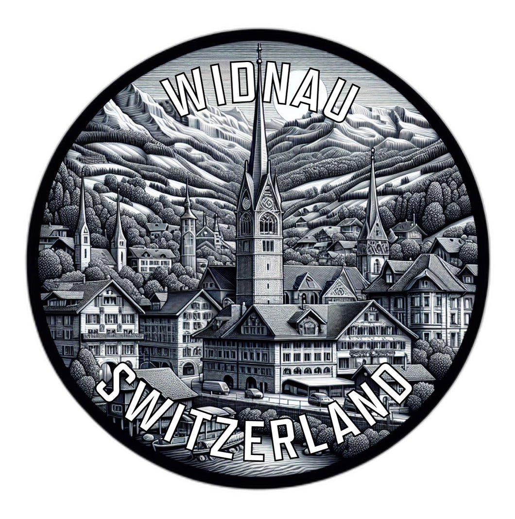 Widnau Switzerland Souvenir Vinyl Decal Sticker 2-Inch