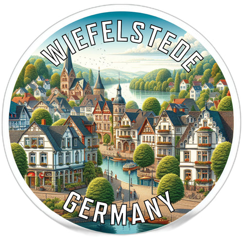 Wiefelstede Germany Souvenir Vinyl Decal Sticker 6-Inch