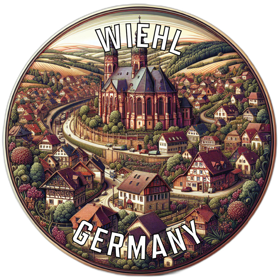 Wiehl Germany Souvenir Vinyl Decal Sticker 2-Inch