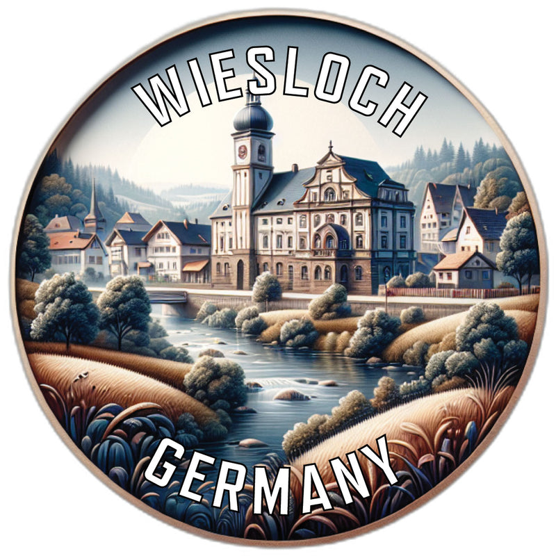 Wiesloch Germany Souvenir Vinyl Decal Sticker 2-Inch