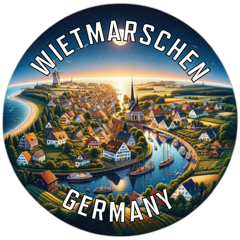 Wietmarschen Germany Souvenir Vinyl Decal Sticker 6-Inch