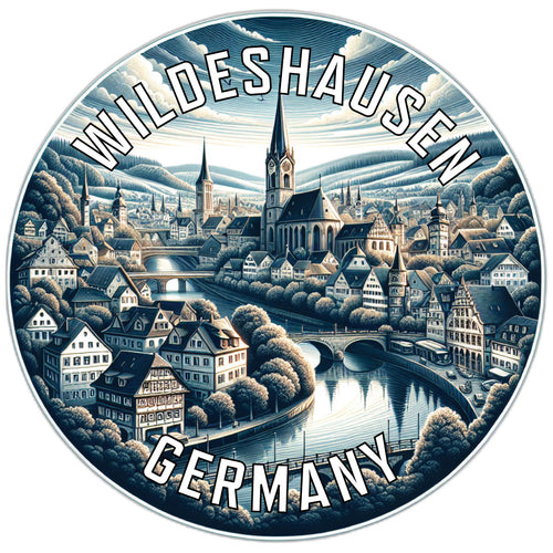 Wildeshausen Germany Souvenir Vinyl Decal Sticker 6-Inch