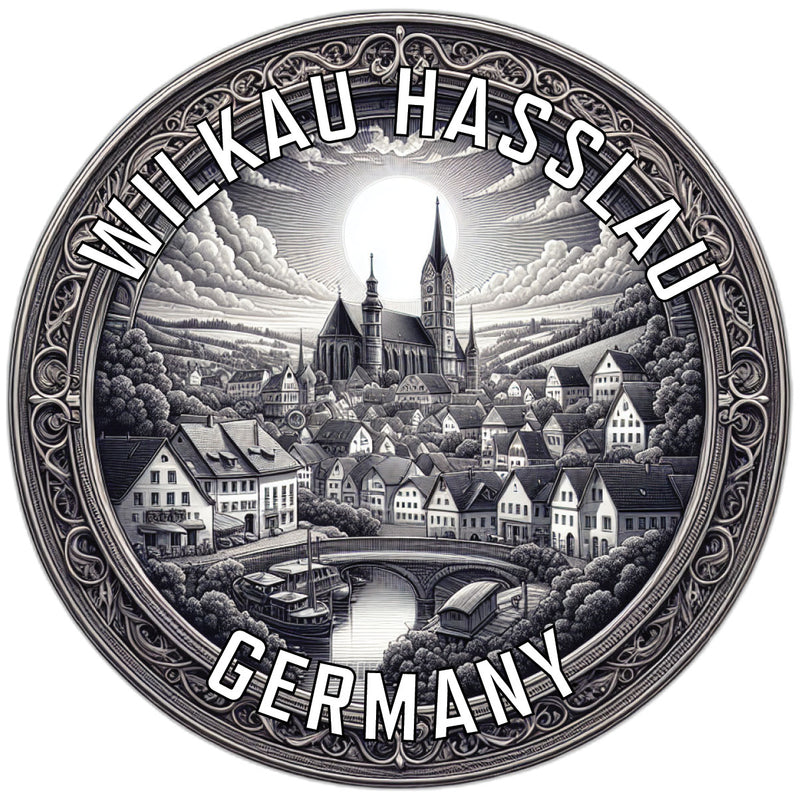Wilkau Hasslau Germany Souvenir Vinyl Decal Sticker 2-Inch