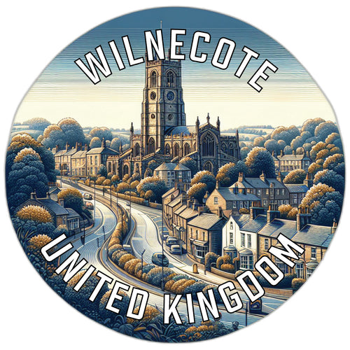 Wilnecote United Kingdom Souvenir Vinyl Decal Sticker 6-Inch