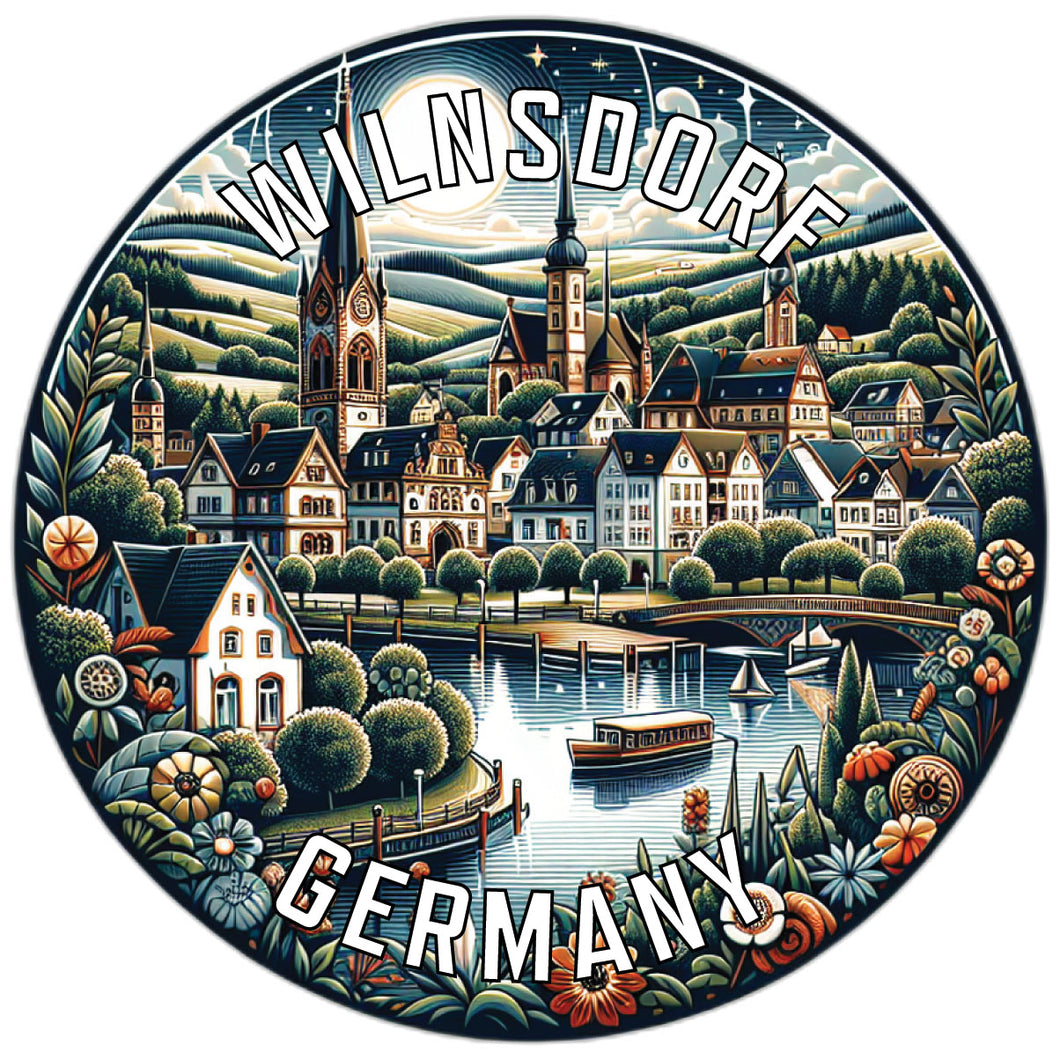 Wilnsdorf Germany Souvenir Vinyl Decal Sticker 2-Inch