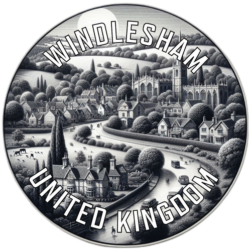Windlesham United Kingdom Souvenir Vinyl Decal Sticker 6-Inch