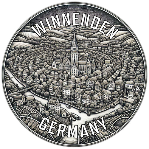 Winnenden Germany Souvenir Vinyl Decal Sticker 6-Inch