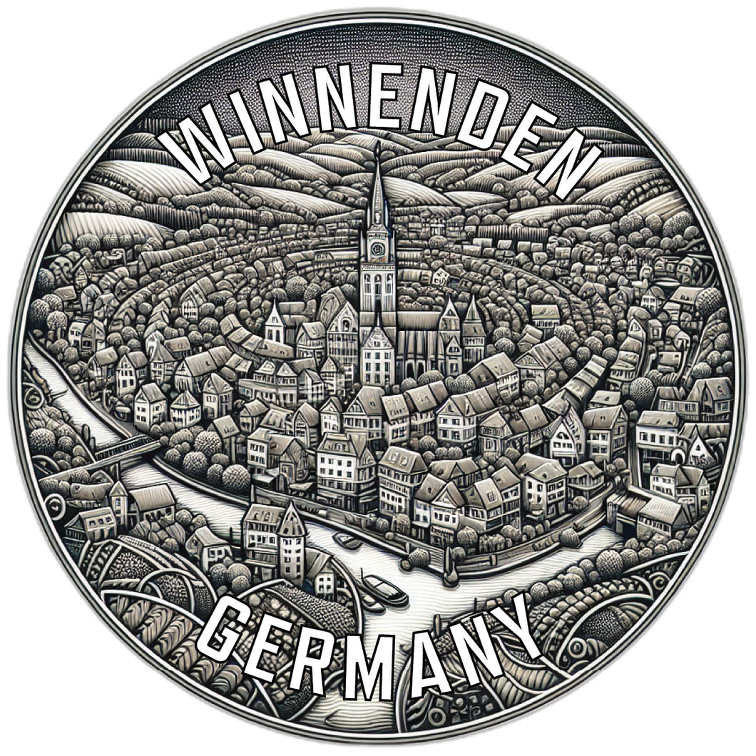 Winnenden Germany Souvenir Vinyl Decal Sticker 6-Inch