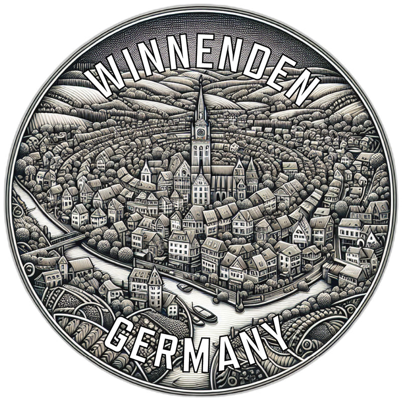 Winnenden Germany Souvenir Vinyl Decal Sticker 6-Inch