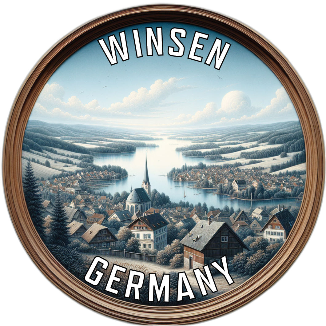 Winsen Germany Souvenir Vinyl Decal Sticker 2-Inch