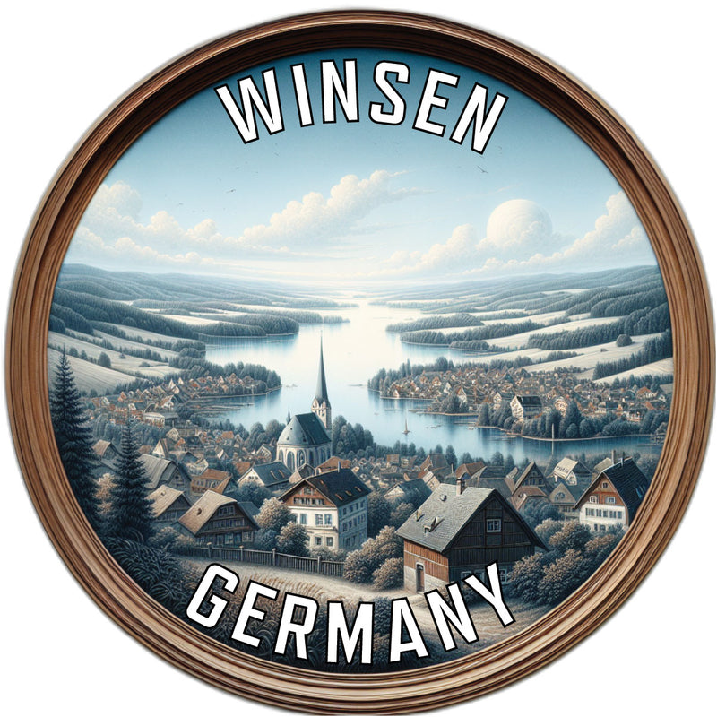 Winsen Germany Souvenir Vinyl Decal Sticker 2-Inch