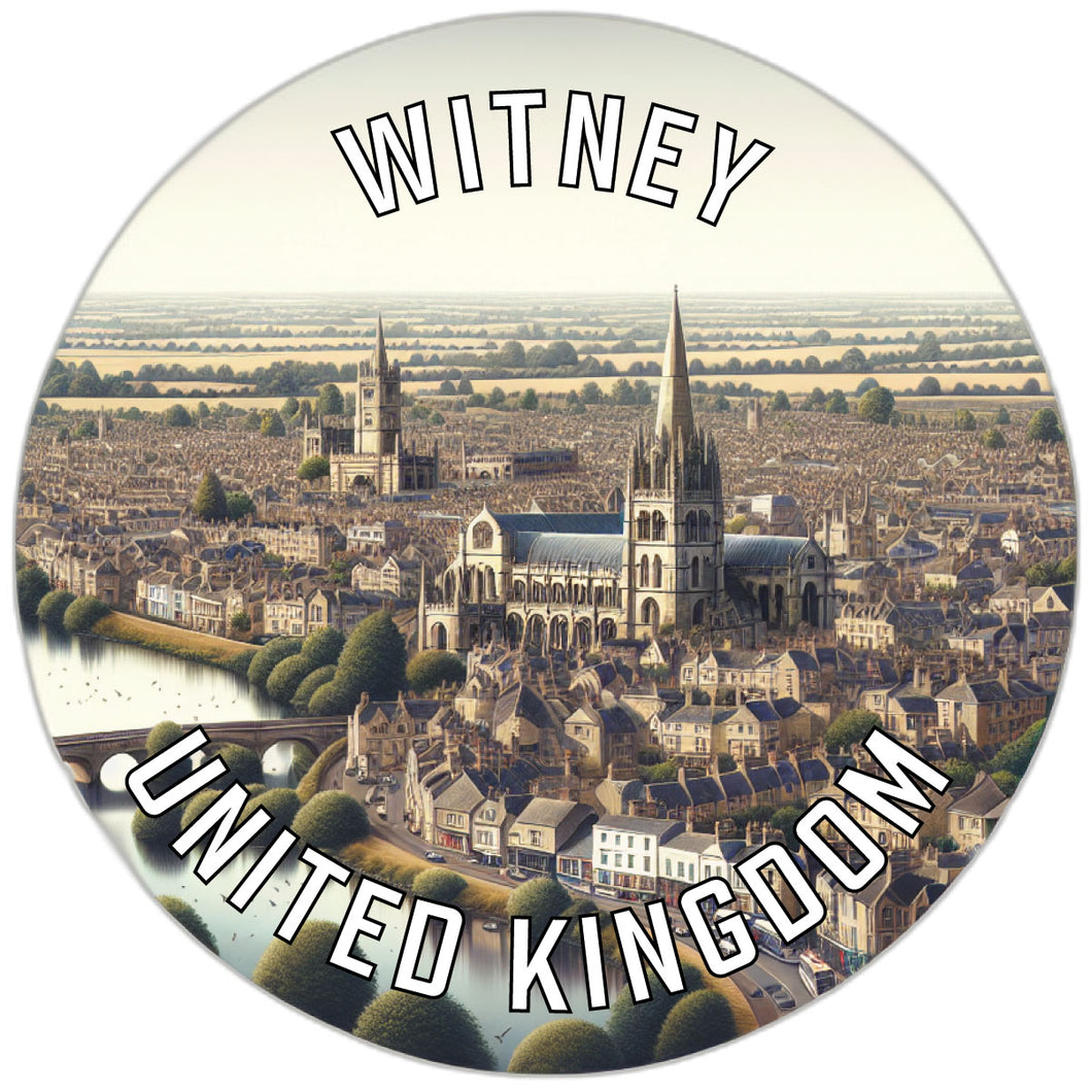 Witney United Kingdom Souvenir Vinyl Decal Sticker 2-Inch
