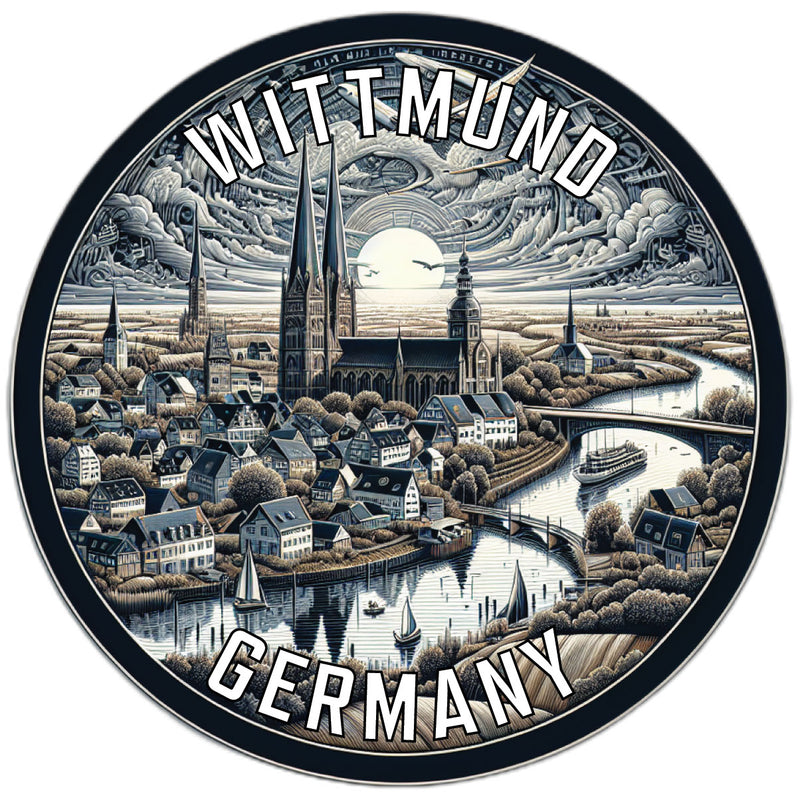 Wittmund Germany Souvenir Vinyl Decal Sticker 2-Inch