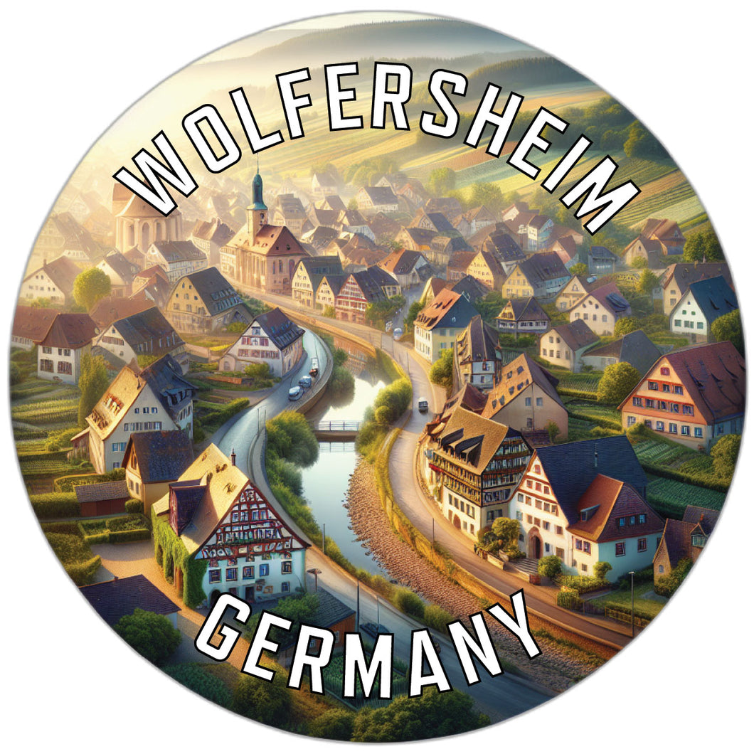Wolfersheim Germany Souvenir Vinyl Decal Sticker 2-Inch