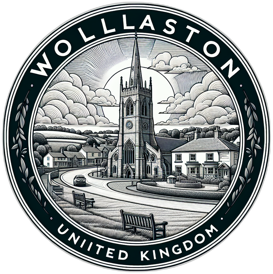 Wollaston United Kingdom Souvenir Die Cut Flat Magnet 6-Inch