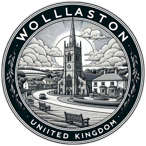 Wollaston United Kingdom Souvenir Vinyl Decal Sticker 6-Inch