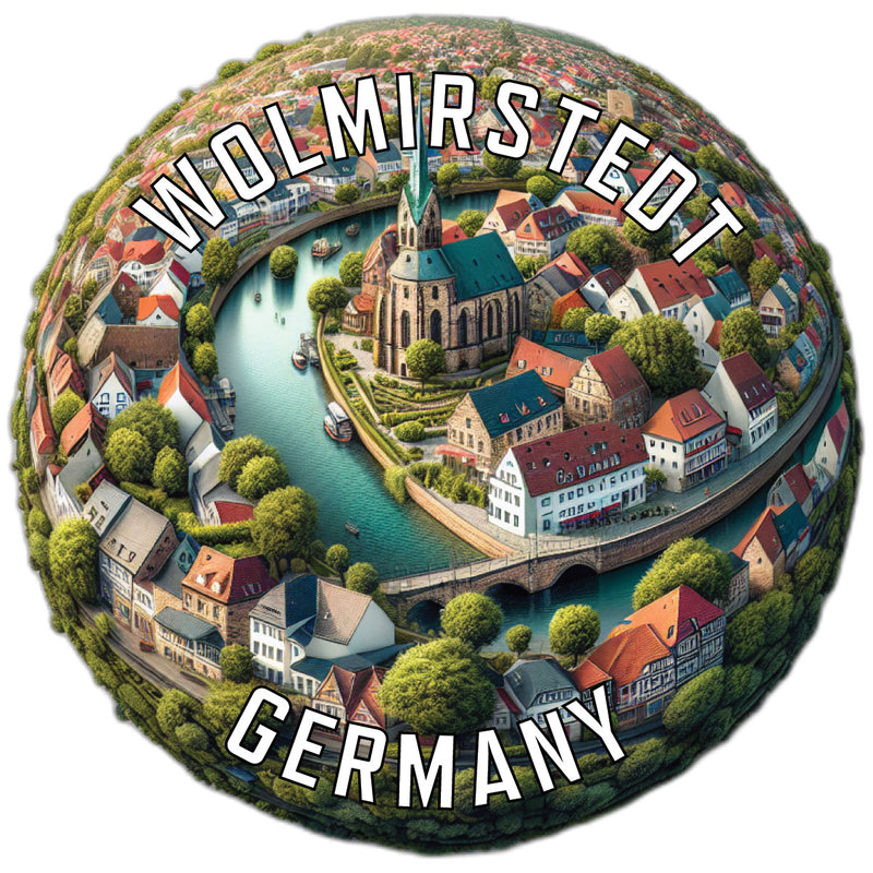 Wolmirstedt Germany Souvenir Vinyl Decal Sticker 6-Inch