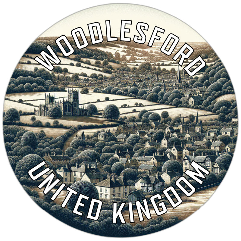 Woodlesford United Kingdom Souvenir Vinyl Decal Sticker 2-Inch
