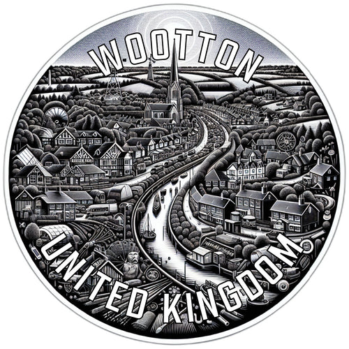 Wootton United Kingdom Souvenir Vinyl Decal Sticker 2-Inch