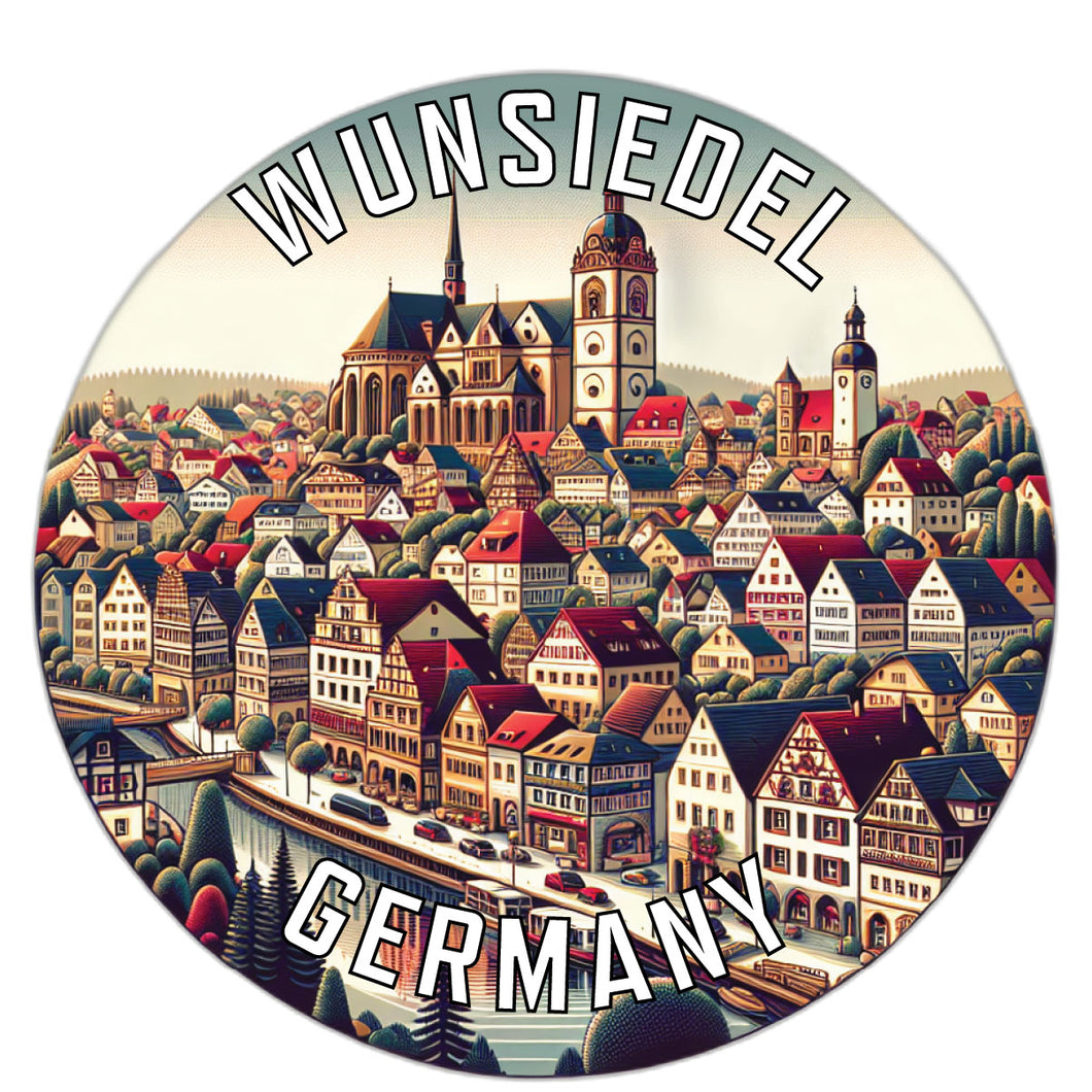 Wunsiedel Germany Souvenir Vinyl Decal Sticker 2-Inch