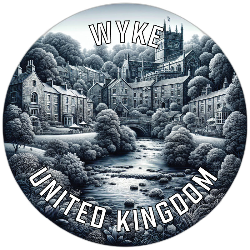 Wyke United Kingdom Souvenir Vinyl Decal Sticker 2-Inch