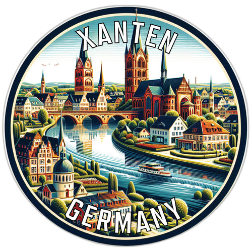 Xanten Germany Souvenir Vinyl Decal Sticker 2-Inch