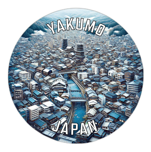 Yakumo Japan Souvenir Vinyl Decal Sticker 2-Inch
