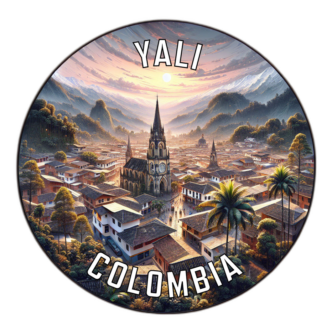 Yali Colombia Souvenir Vinyl Decal Sticker 6-Inch