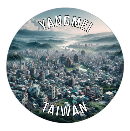 Yangmei Taiwan Souvenir Vinyl Decal Sticker 2-Inch
