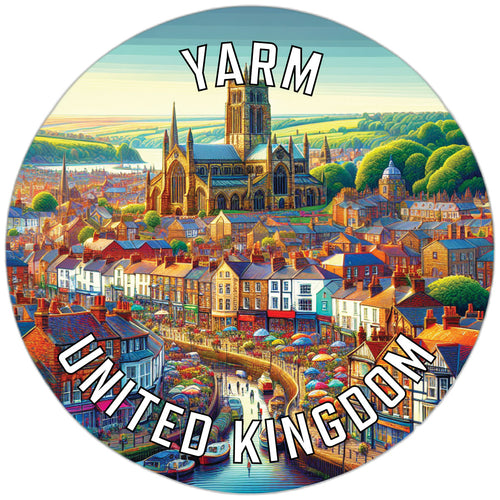 Yarm United Kingdom Souvenir Vinyl Decal Sticker 2-Inch