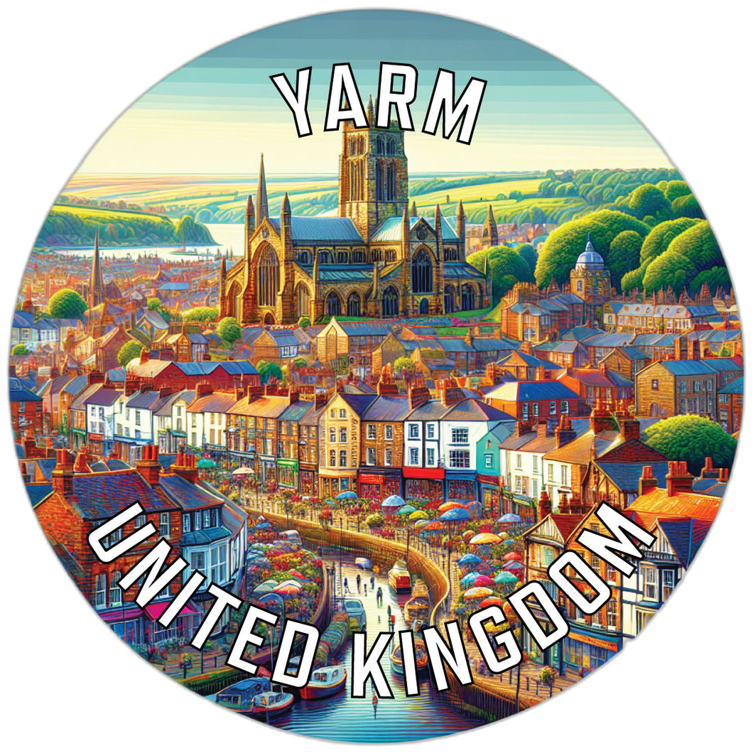 Yarm United Kingdom Souvenir Vinyl Decal Sticker 2-Inch