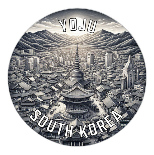 Yoju Korea South Souvenir Vinyl Decal Sticker 2-Inch