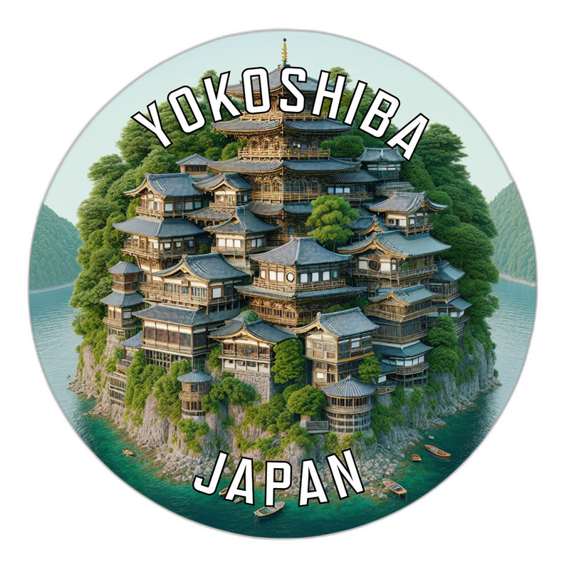 Yokoshiba Japan Souvenir Vinyl Decal Sticker 6-Inch