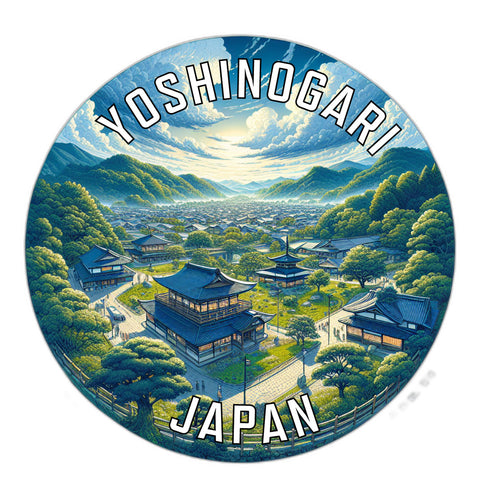 Yoshinogari Japan Souvenir Vinyl Decal Sticker 6-Inch