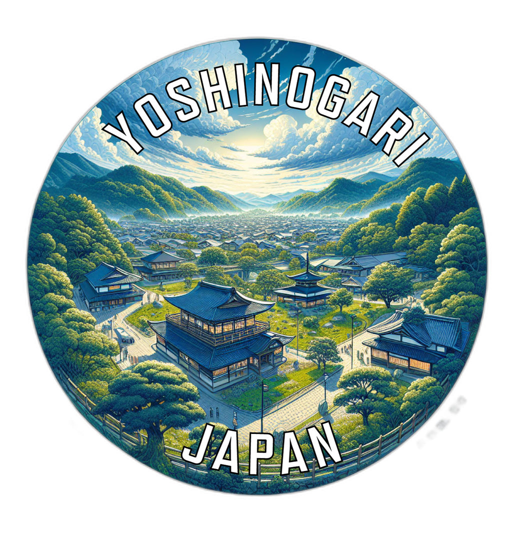 Yoshinogari Japan Souvenir Vinyl Decal Sticker 6-Inch