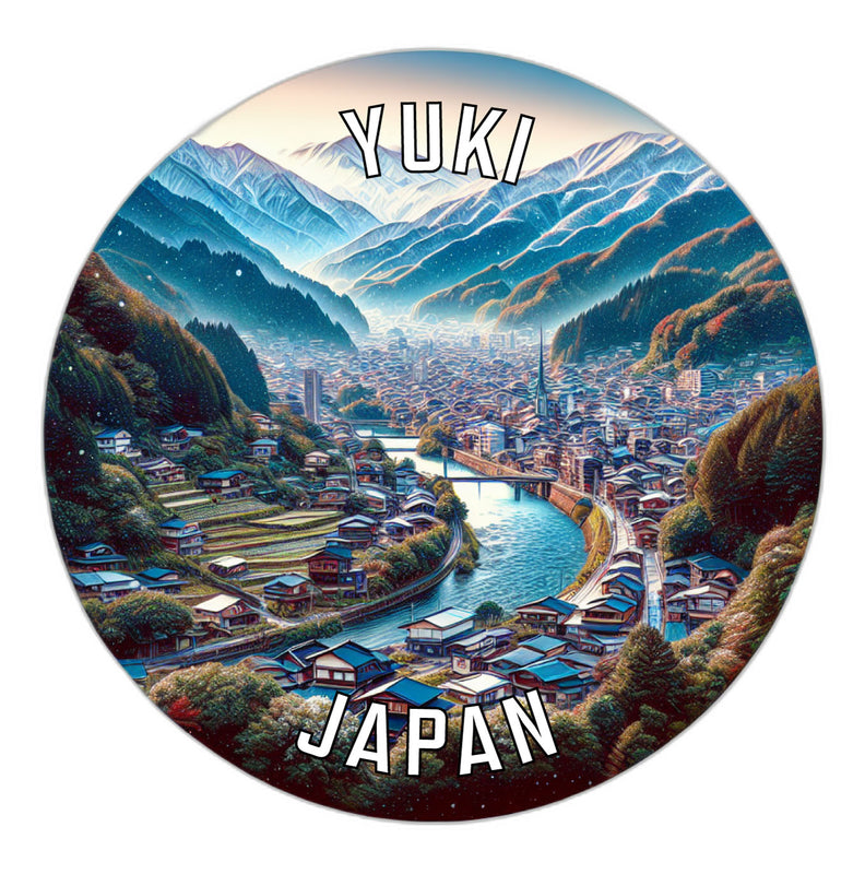 Yuki Japan Souvenir Vinyl Decal Sticker 6-Inch
