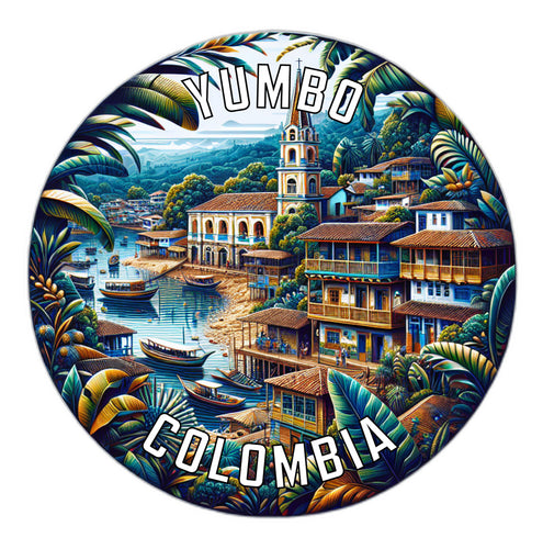 Yumbo Colombia Souvenir Vinyl Decal Sticker 6-Inch