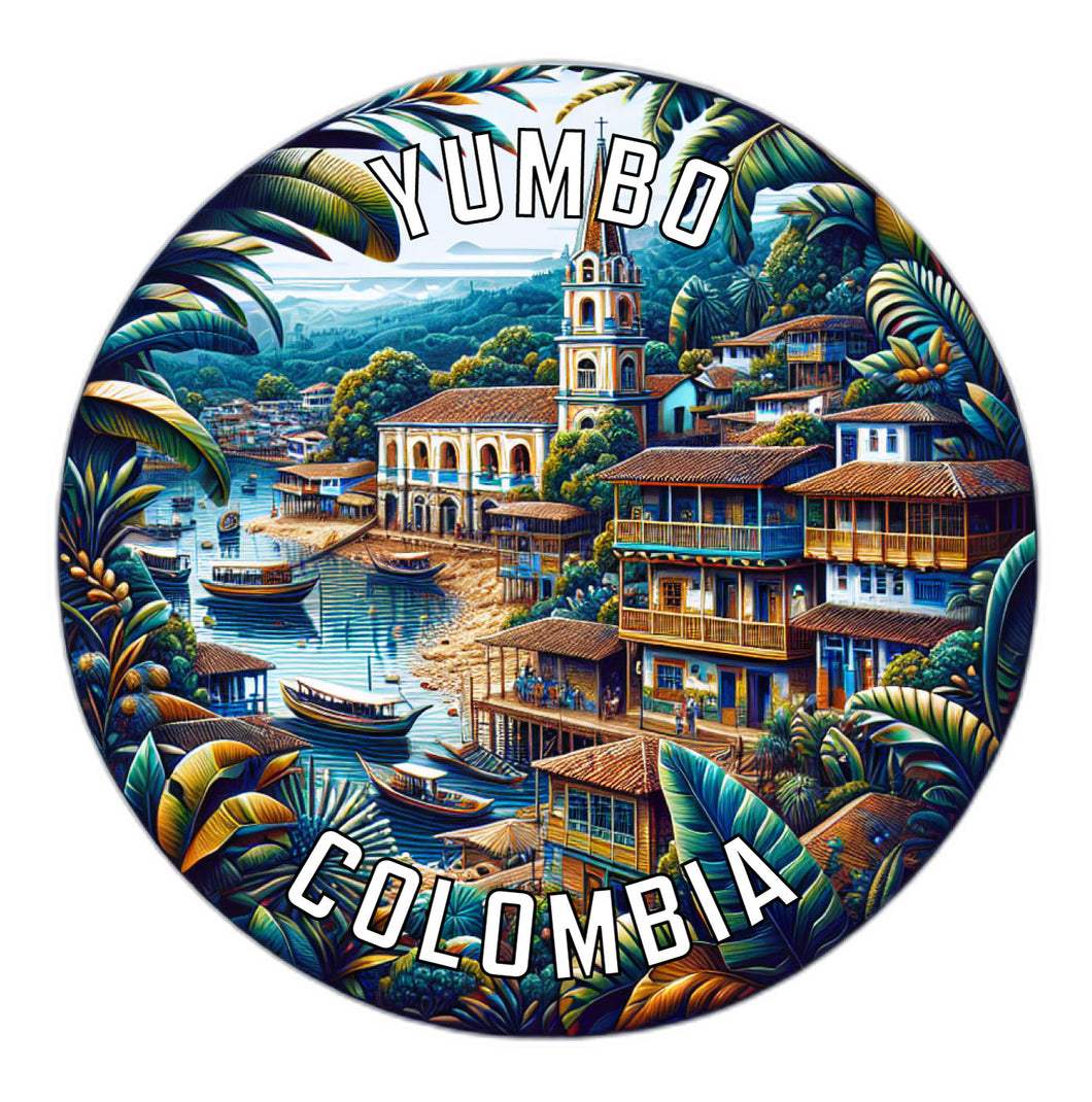 Yumbo Colombia Souvenir Vinyl Decal Sticker 6-Inch