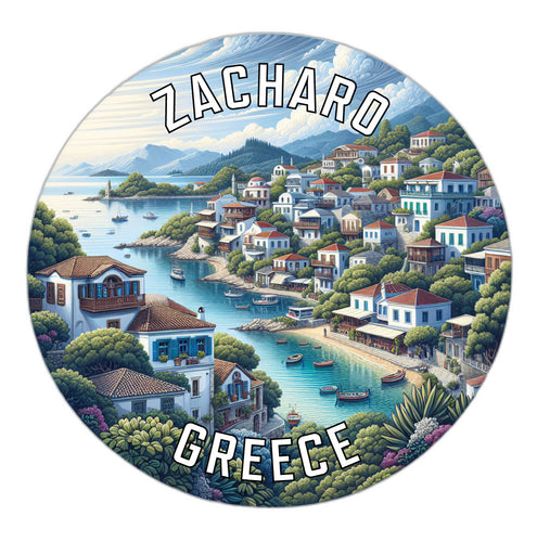 Zacharo Greece Souvenir Vinyl Decal Sticker 4-Inch